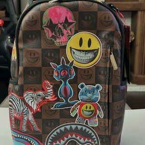 Sprayground Global Mogul Ron English Popaganda Limited Edition Backpack NWOT